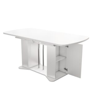 wohnli-moebel-suche-M26034078 Wohnli Möbelsuche - Ausziehbarer Esstisch mit Stauraum 120/160x80 cm