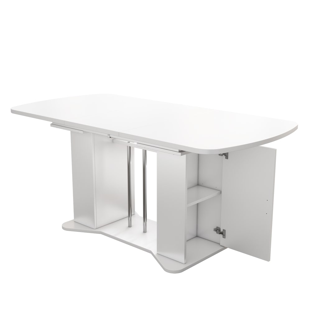wohnli-moebel-suche-M26034078 Wohnli Möbelsuche - Ausziehbarer Esstisch mit Stauraum 120/160x80 cm