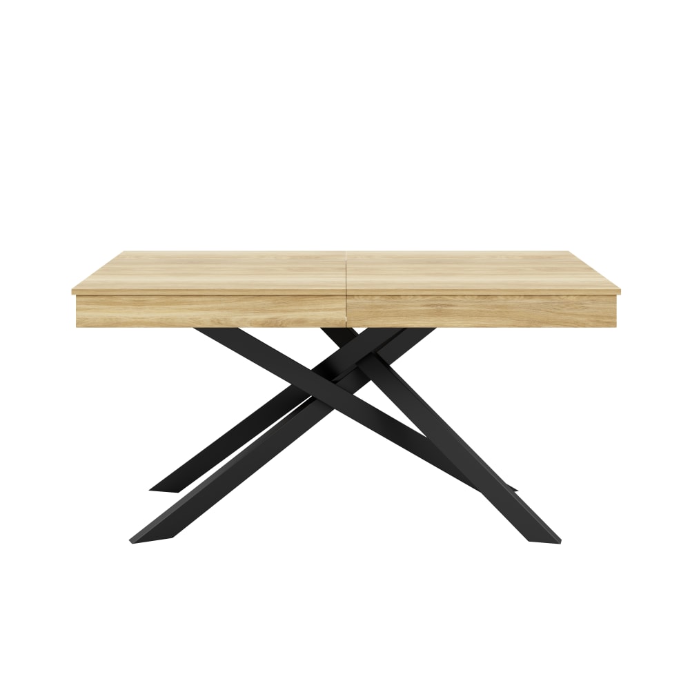 wohnli-moebel-suche-M26034124 Wohnli Möbelsuche - Ausziehbarer Esstisch mit Kreuzbeinen 140–180x80 cm