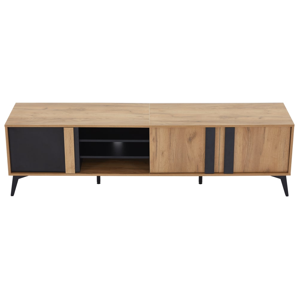 wohnli-moebel-suche-M26034134 Wohnli Möbelsuche - TV-Schrank 3 Türen 4 Fächer Metallbeine 180 cm