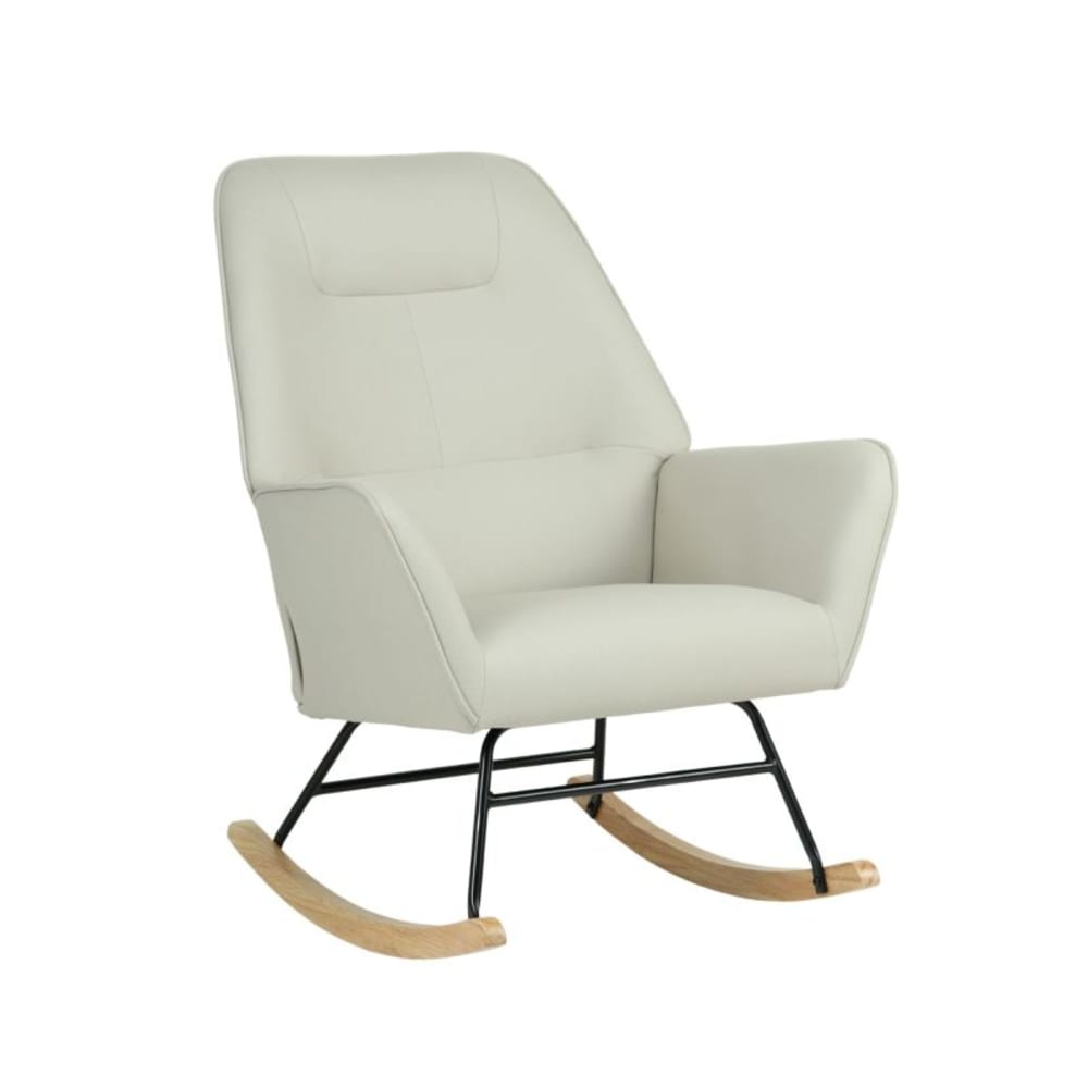 wohnli-moebel-suche-M26034266 Wohnli Möbelsuche - Schaukelsessel mit Holzbeinen beige 97x77x88cm