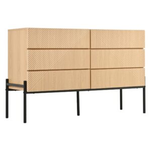 wohnli-moebel-suche-M26036140 Wohnli Möbelsuche - Kommode aus Naturholz mit Geometrischen Mustern