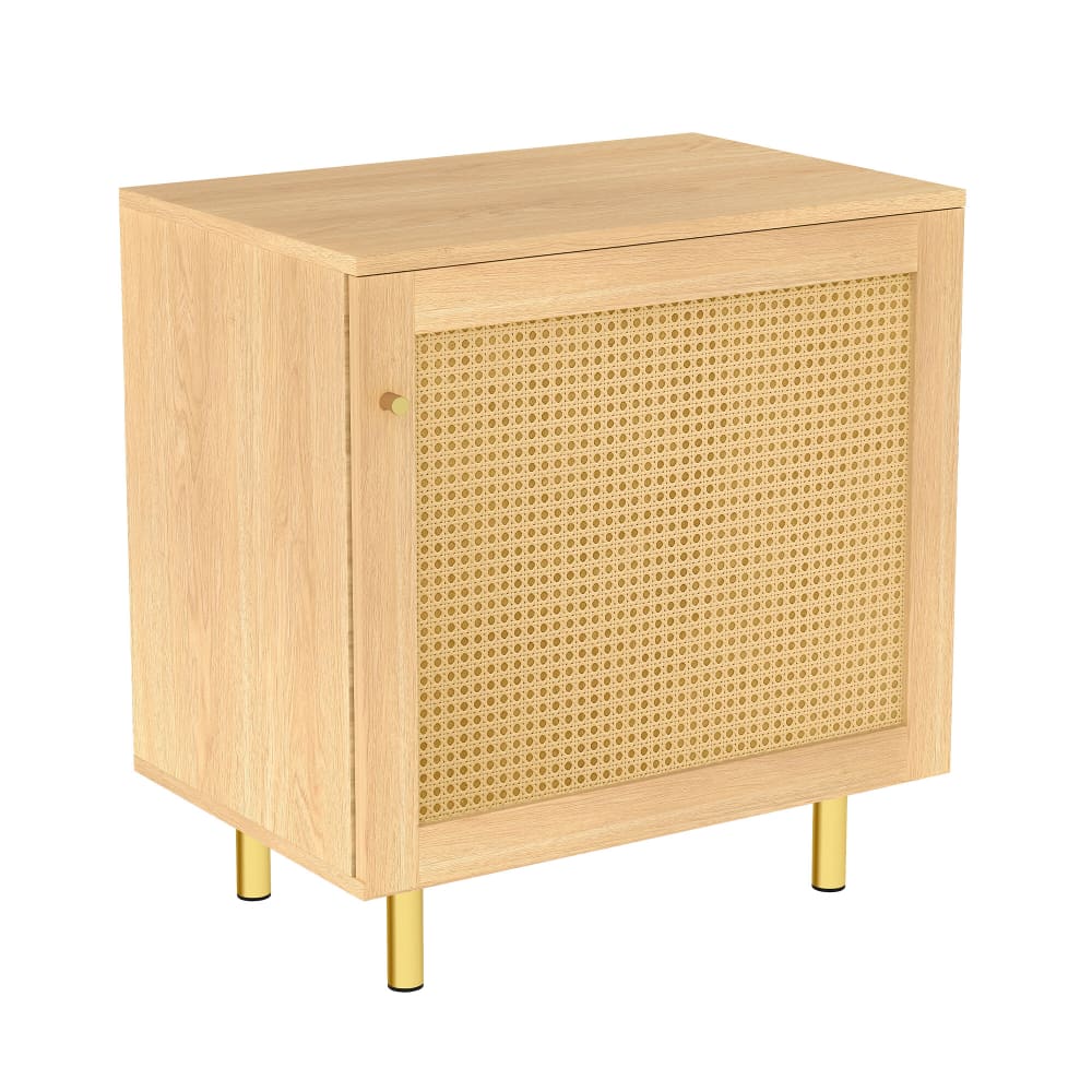 wohnli-moebel-suche-M26036187 Wohnli Möbelsuche - Niedriges Sideboard mit Rattan-Holzoptik