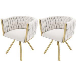 wohnli-moebel-suche-M26036204 Wohnli Möbelsuche - Set aus 2 Drehsesseln in Samt