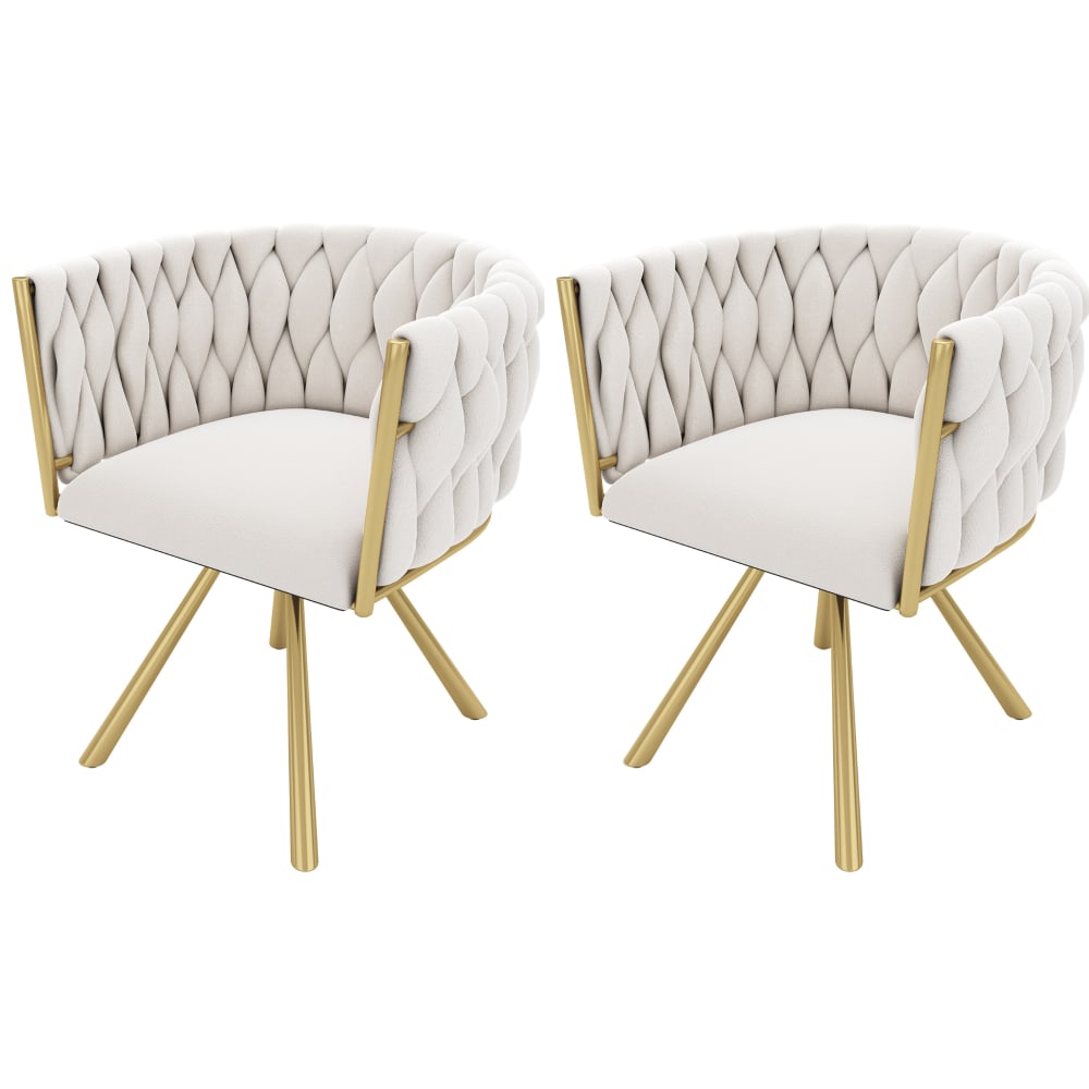 wohnli-moebel-suche-M26036204 Wohnli Möbelsuche - Set aus 2 Drehsesseln in Samt