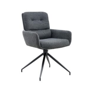 wohnli-moebel-suche-M26036205 Wohnli Möbelsuche - Set aus 2 Modernen Drehstühlen mit Stoffbezug