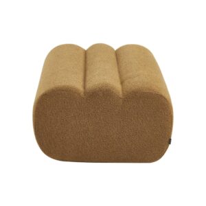 wohnli-moebel-suche-M26036906-1 Fußhocker mit strukturiertem Bouclé-Bezug senfgelb