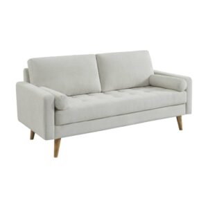 wohnli-moebel-suche-M26036910 Wohnli Möbelsuche - 3-Sitzer Sofa mit kapitoniertem Chenille-Bezug weiß