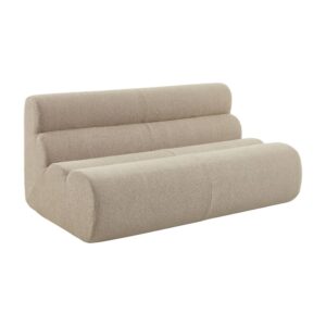 wohnli-moebel-suche-M26036922 Wohnli Möbelsuche - 2-Sitzer Sessel mit strukturiertem Bouclé-Bezug beige