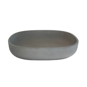 wohnli-moebel-suche-M26036937 Wohnli Möbelsuche - Ovales Waschbecken aus grauem Beton
