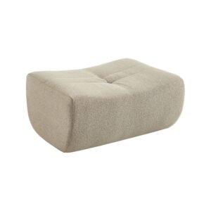 wohnli-moebel-suche-M26036956 Wohnli Möbelsuche - Hocker mit strukturiertem Bouclé-Bezug für Sessel beige