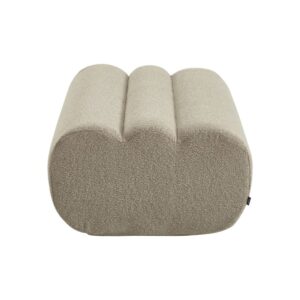 wohnli-moebel-suche-M26036957-1 Fußhocker mit strukturiertem Bouclé-Bezug beige