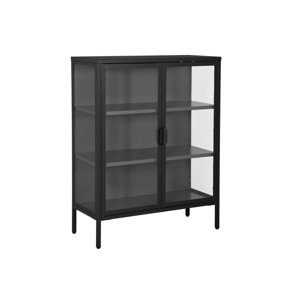 Wohnli Möbelsuche - Schrank aus Stahl und Glas