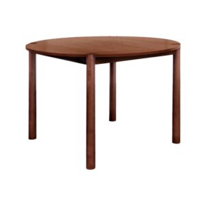 wohnli-moebel-suche-M26037074 Wohnli Möbelsuche - Runder Esstisch Ø120cm aus Heveaholz nussbaumfarben
