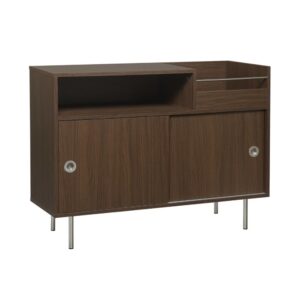 Wohnli Möbelsuche - Vintage Schallplattenschrank 100cm nussbaumfarben