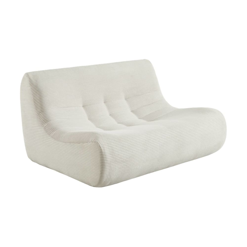 wohnli-moebel-suche-M26037108 Wohnli Möbelsuche - 2-Sitzer Sessel mit Cordbezug creme