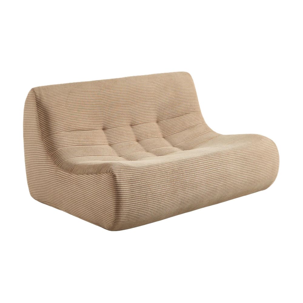 wohnli-moebel-suche-M26037134 Wohnli Möbelsuche - 2-Sitzer Sessel mit Cordbezug dunkelbeige