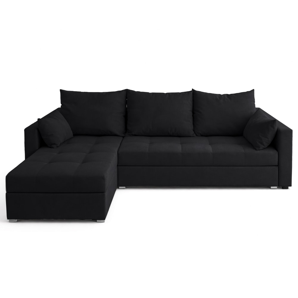 wohnli-moebel-suche-M26037180 Wohnli Möbelsuche - Ecksofa aus Samt mit Schlaffunktion und Stauraum