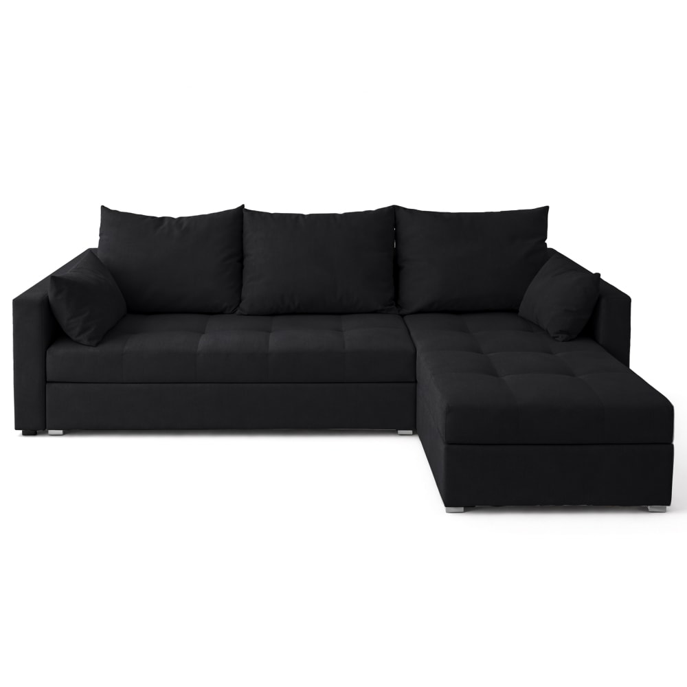 wohnli-moebel-suche-M26037187 Wohnli Möbelsuche - Ecksofa aus Samt mit Schlaffunktion und Stauraum