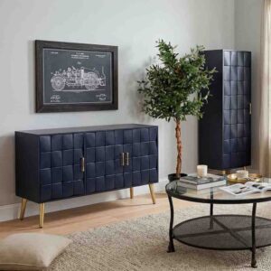 wohnli-moebel-suche-M26037522-1 Holzsideboard schwarz 120x41.5x71h cm 120x71x42cm Holz Schwarz Wanderlust deco Möbel Esszimmermöbel Sideboards, Highboards & niedrige Anrichten