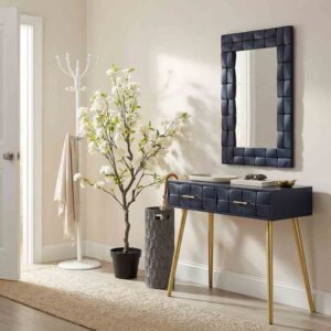 wohnli-moebel-suche-M26038830-1 Flurkommode aus Holz schwarz 88x41x79h cm 88x79x41cm Holz Schwarz Wanderlust deco Möbel Flurmöbel Dielenbänke