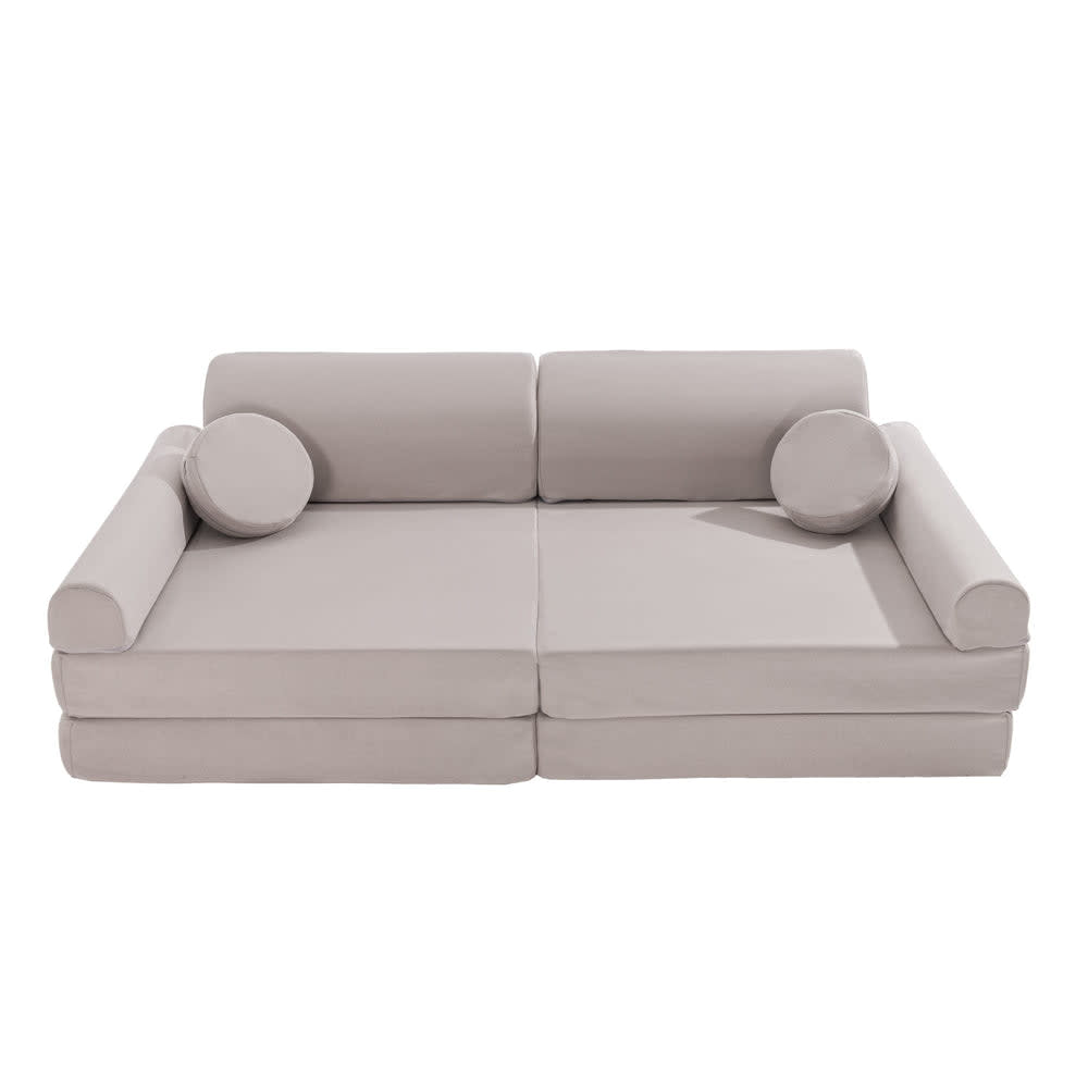 Wohnli Möbelsuche - Modulares Kindersofa Premium aus Samt 8 pcs