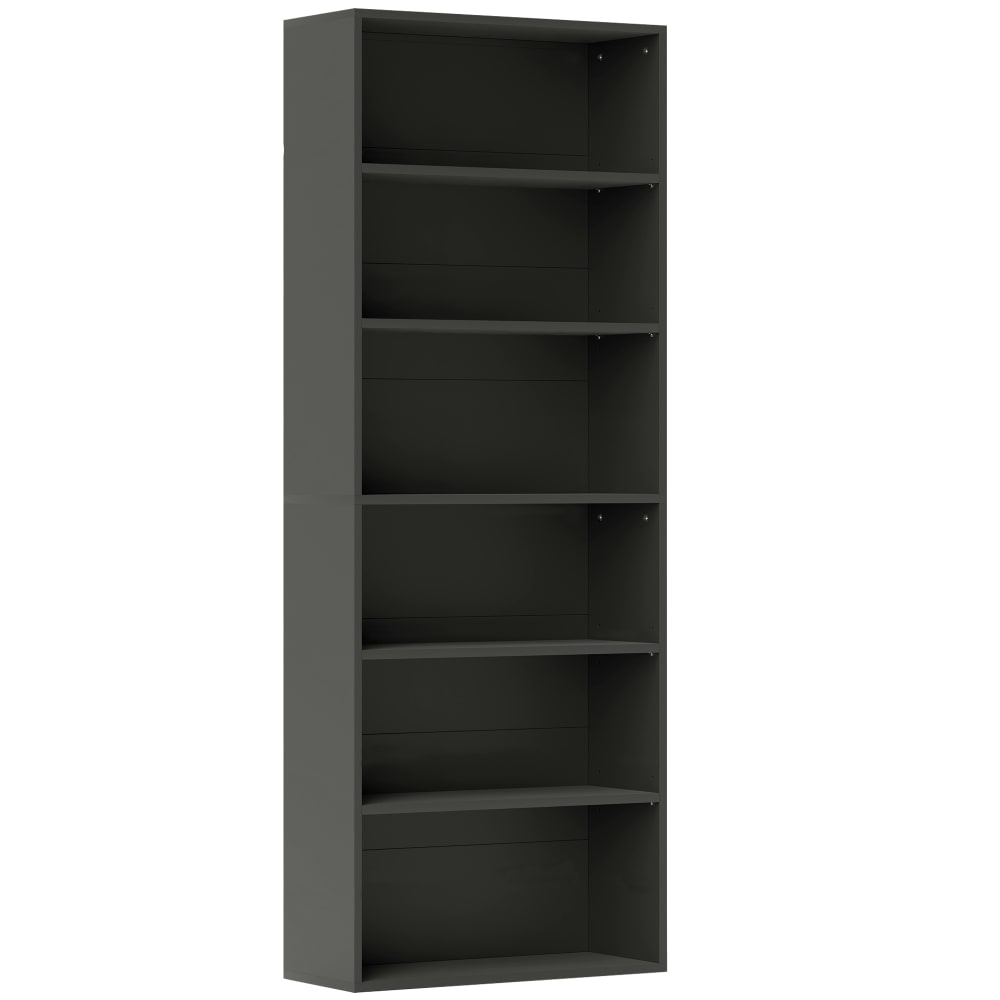 Wohnli Möbelsuche - Bibliothèque 5 niveaux bois noir
