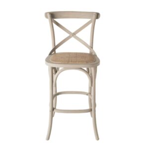 wohnli-moebel-suche-M26040842 Wohnli Möbelsuche - Tresenhocker aus Massivholz und Wiener Geflecht L50 cm - BISTROT