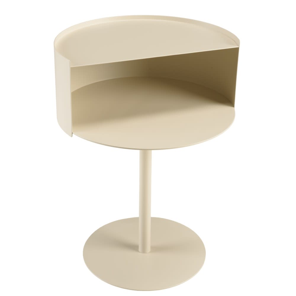 Wohnli Möbelsuche - Runder Beistelltisch Stahl D35cm