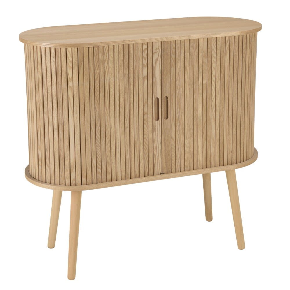Wohnli Möbelsuche - Ovales Sideboard 80 x 33 cm