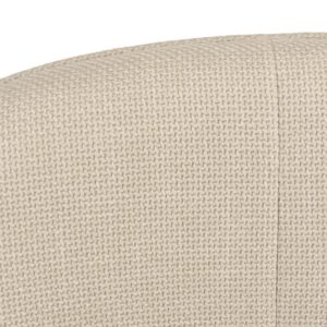 wohnli-moebel-suche-M26041593-1 Polstersessel aus beigem Stoff 75x75x63cm Stoff Beige MACABANE Sofas und Sessel Sessel, Poufs und Fußbänke Sessel