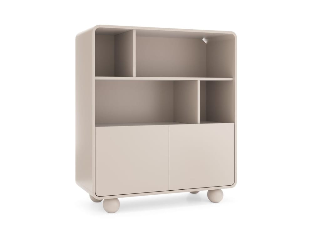 wohnli-moebel-suche-M26042756 Wohnli Möbelsuche - 2-türiges Bücherregal Kaschmir 108x121 cm