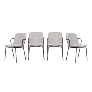 wohnli-moebel-suche-M26043136 Wohnli Möbelsuche - Stühle 4er-Set aus Stoff mit Metallbeinen