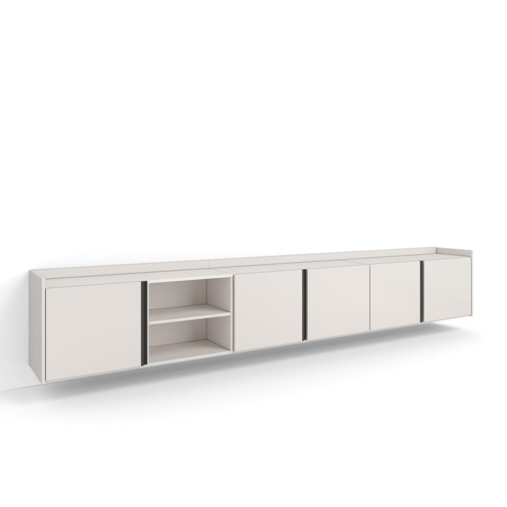 wohnli-moebel-suche-M26043300 Wohnli Möbelsuche - TV-Möbel Holzeffekt beige 309x35x50cm Hängend