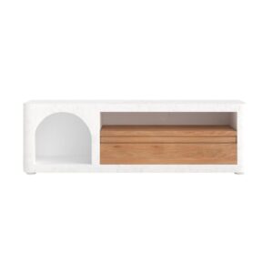wohnli-moebel-suche-M26043310 Wohnli Möbelsuche - TV-Möbel aus gebrochenem Weißgips 140 cm mit Schublade