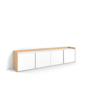 wohnli-moebel-suche-M26043660 Wohnli Möbelsuche - TV-Möbel Holzeffekt weiß und eiche 207x35x50cm