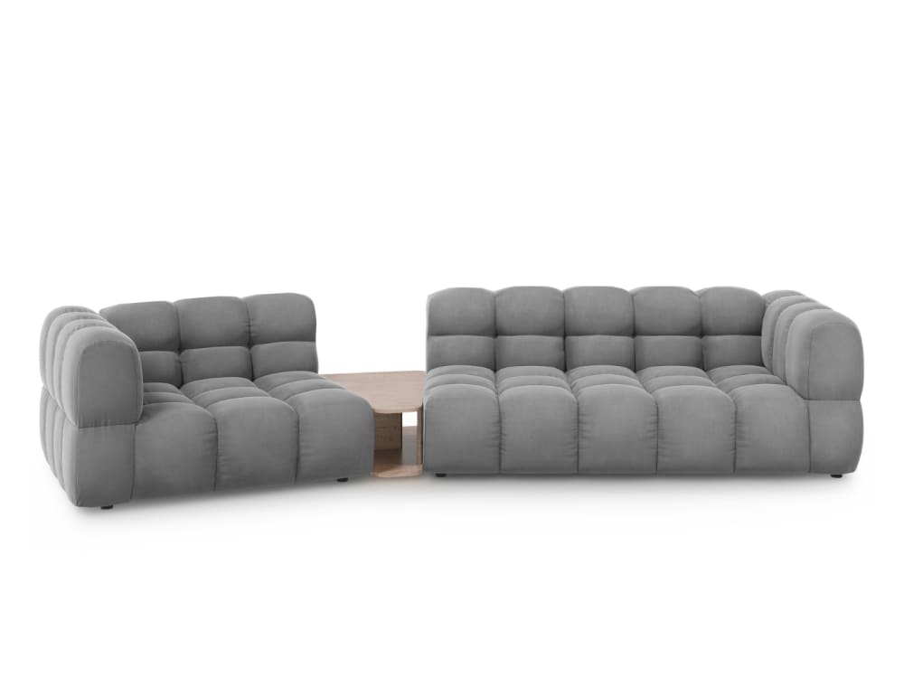 wohnli-moebel-suche-M26045120 Wohnli Möbelsuche - 3-Sitzer modulares Sofa links aus Samt hellgrau