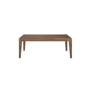 wohnli-moebel-suche-M26045137-1 Rechteckiger ausziehbarer Esstisch aus Nussbaumholz 90x75x200cm Holz Braun Angel Cerda Möbel Esszimmermöbel Esstische