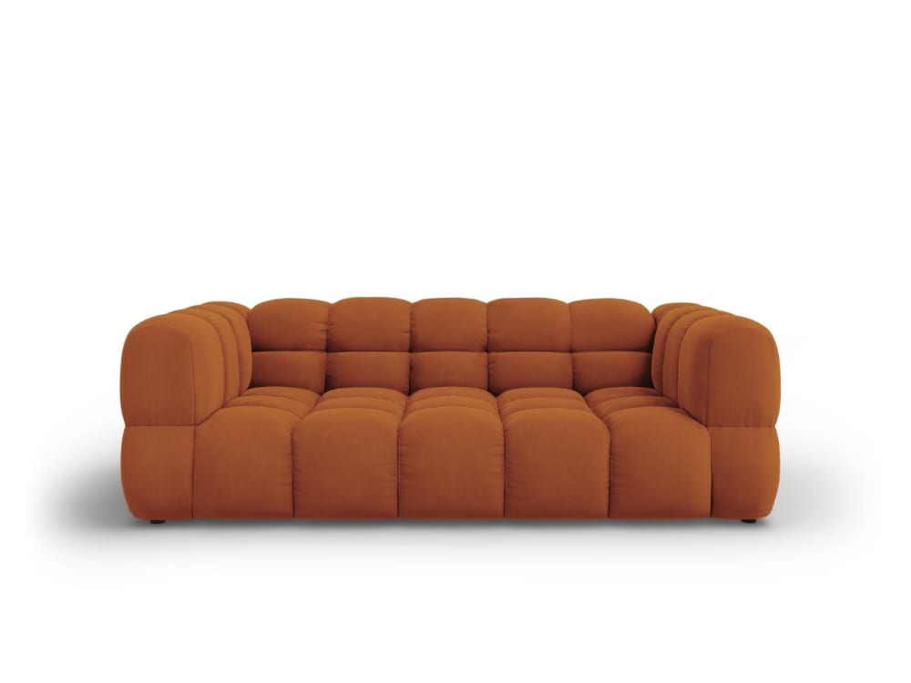 wohnli-moebel-suche-M26045170 Wohnli Möbelsuche - 3-Sitzer Sofa aus Samt terrakotta