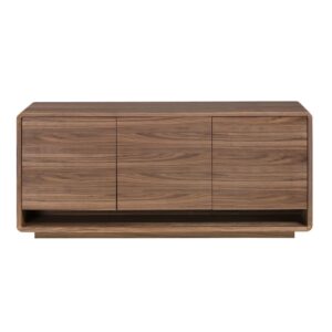 Anrichte Nussbaum 40x78x180cm Holz Braun Angel Cerda Möbel Esszimmermöbel Sideboards, Highboards & niedrige Anrichten