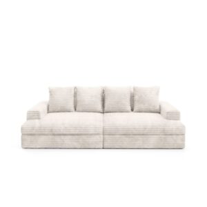 Wohnli Möbelsuche - Schlafsofa Premium Extra Komfort Weiß