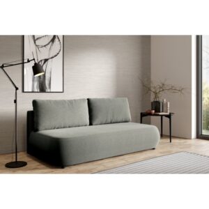 wohnli-moebel-suche-M26045291-1 Schlafsofa mit Bettkasten Grau 106x82x210cm Holz Grau Furnisell Sofas und Sessel Sofas Schlafsofas
