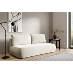 wohnli-moebel-suche-M26045298-1 Schlafsofa mit Bettkasten Weiß 106x82x210cm Holz Weiß Furnisell Sofas und Sessel Sofas Schlafsofas
