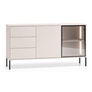 wohnli-moebel-suche-M26045341 Wohnli Möbelsuche - Sideboard mit beleuchteter Glasvitrine
