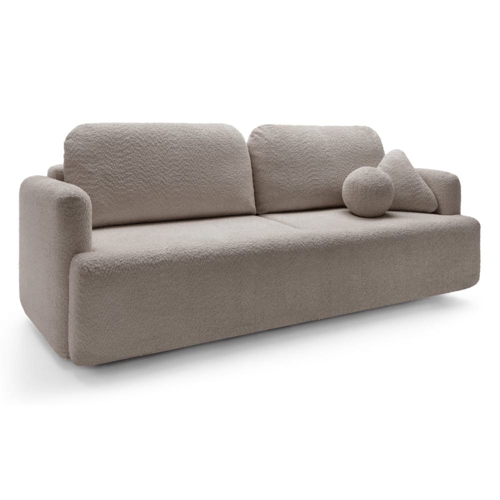 Wohnli Möbelsuche - 3-Sitzer Sofa mit Schlaffunktion und Bettkasten