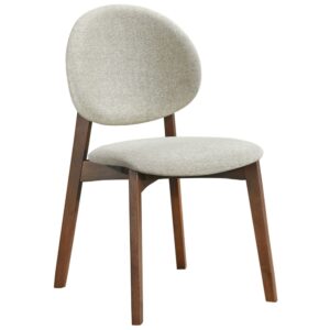 Wohnli Möbelsuche - Holzstuhl Braun / Beige