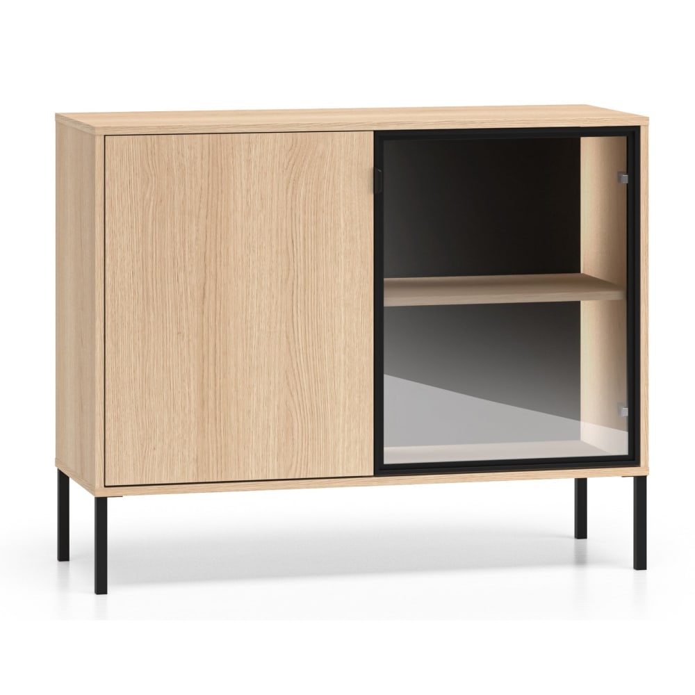 Wohnli Möbelsuche - Sideboard mit beleuchteter Glasvitrine