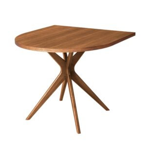 wohnli-moebel-suche-M26046421 Wohnli Möbelsuche - Halbovaler Tisch 80x80 3 Personen furniert Esche Eiche