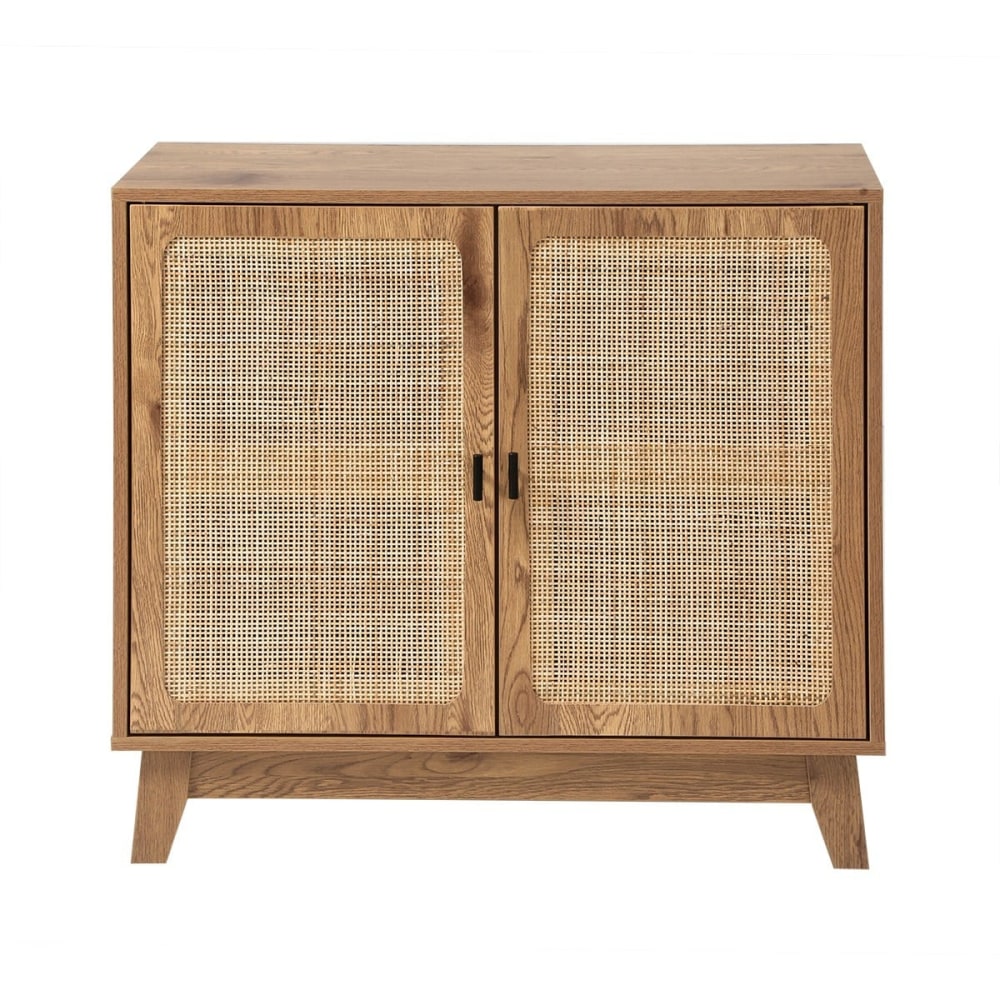 wohnli-moebel-suche-M26046951 Wohnli Möbelsuche - Sideboard mit 2 Türen aus natürlichem Rattan B80 cm