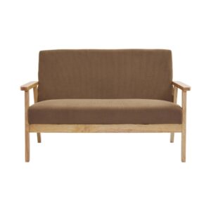 wohnli-moebel-suche-M26047618-1 Banksofa + Sessel Cord-Bezug taupefarben 231x75x97cm Samt Taupe sweeek Sofas und Sessel Sofas 2-Sitzer-Sofas & 3-Sitzer-Sofas